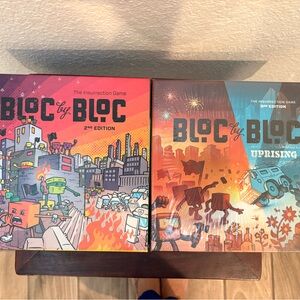 Bloc by Bloc 2nd Edition Kickstarter PLUS Uprising Expansion